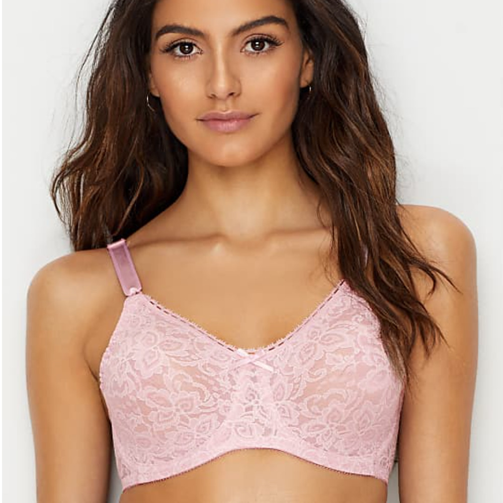 Bali Pink Lace Bra #3432 NWT